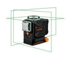 Zielony laser krzyżowy płaszczyznowy 3x360° Geo-Fennel AXEO 3D