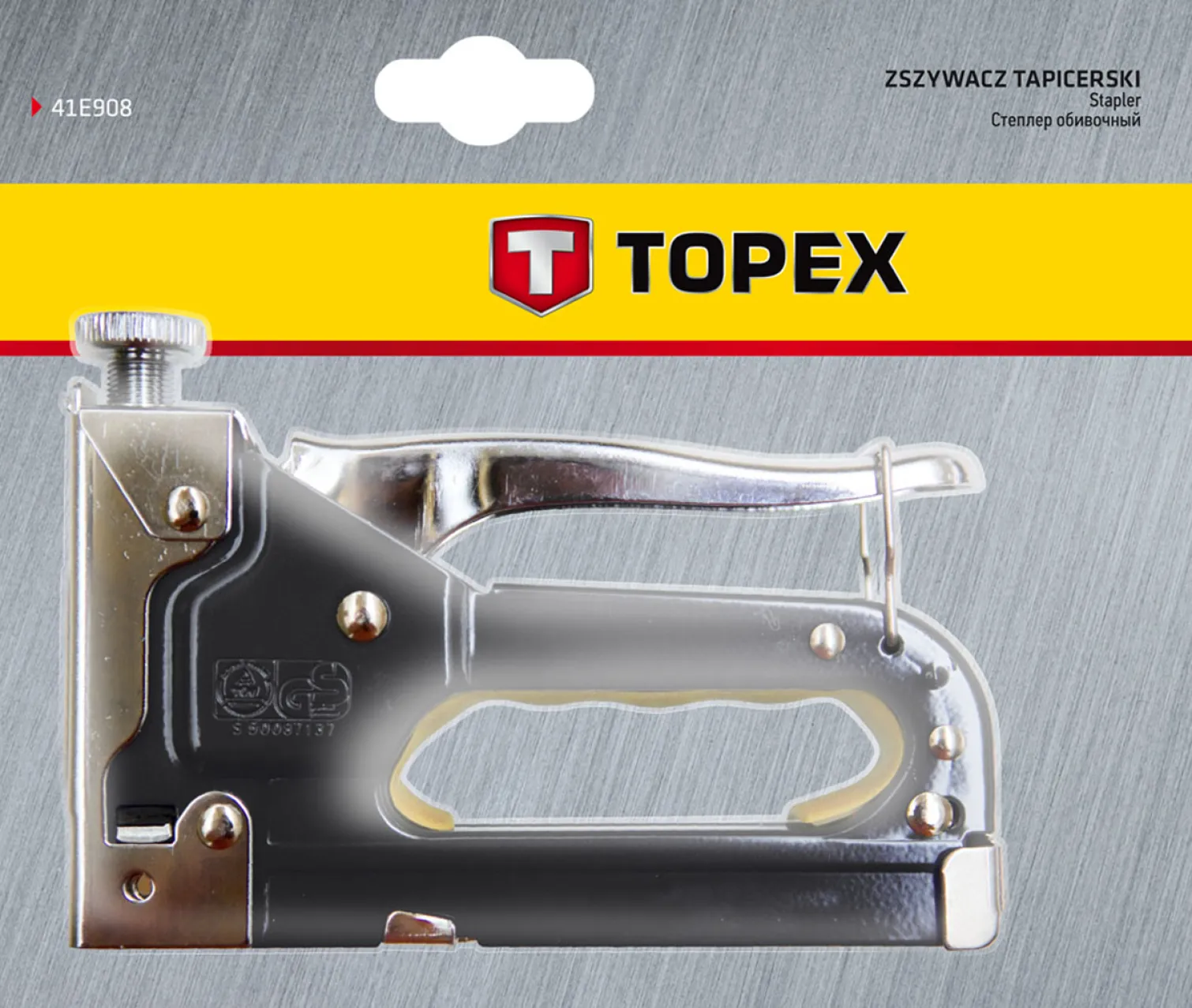Zszywacz tapicerski 6-14mm, zszywki typ G Topex 41E908